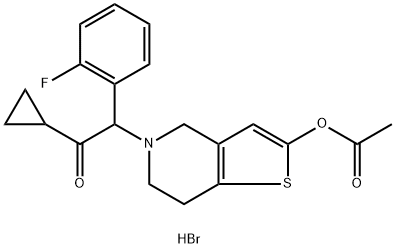 Prasugrel hydrobroMide Struktur