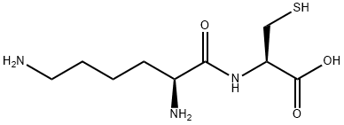 L-Cysteine, L-lysyl- Struktur