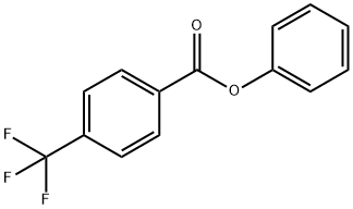 PHENYL 4‐(TRIFLUOROMETHYL)BENZOATE Struktur