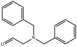 Acetaldehyde, 2-[bis(phenylmethyl)amino]- Struktur