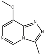 8-Methoxy-3-methyl-[1,2,4]triazolo[4,3-c]pyrimidine Struktur