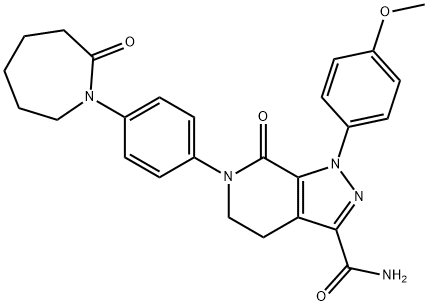 Apixaban Impurity 7 Struktur