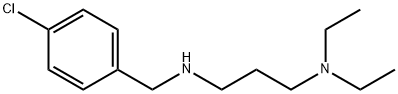 1,3-Propanediamine, N3-[(4-chlorophenyl)methyl]-N1,N1-diethyl- Struktur