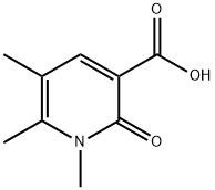 1,5,6-trimethyl-2-oxo-1,2-dihydro-3-pyridinecarboxylic acid(SALTDATA: FREE) Struktur