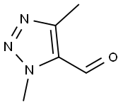 1H-1,2,3-Triazole-5-carboxaldehyde, 1,4-dimethyl- Struktur