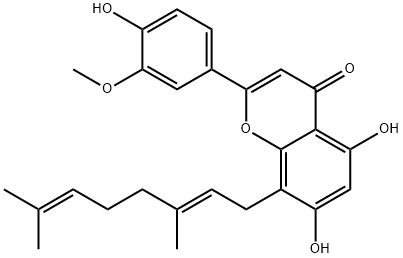 Cannflavin C Struktur