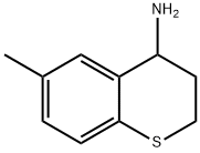 6-Methyl-3,4-dihydro-2H-1-benzothiopyran-4-amine Struktur