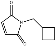 N-(Cyclobutylmethyl)maleinimide Struktur