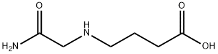 4-((2-amino-2-oxoethyl)amino)butanoic acid Struktur