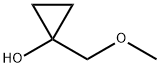 1-(Methoxymethyl)cyclopropan-1-ol Struktur