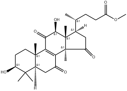 Methyl lucidenate L Struktur