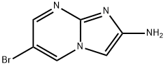 Imidazo[1,2-a]pyrimidin-2-amine, 6-bromo- Struktur