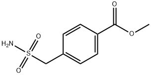 Methyl 4-(Sulfamoylmethyl)benzoate Struktur