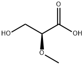 Propanoic acid, 3-hydroxy-2-methoxy-, (2S)- Struktur