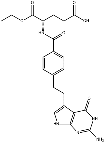 Pemetrexed Impurity 13 Struktur