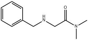 Acetamide, N,N-dimethyl-2-[(phenylmethyl)amino]- Struktur