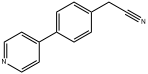 Benzeneacetonitrile, 4-(4-pyridinyl)- Structure