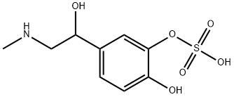 rac-Epinephrine-3-O-sulfate Struktur