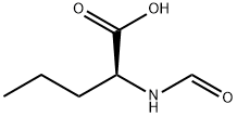 Norvaline, N-formyl- Struktur