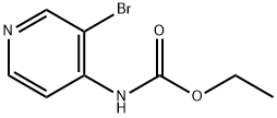 Carbamic acid, N-(3-bromo-4-pyridinyl)-, ethyl ester Struktur