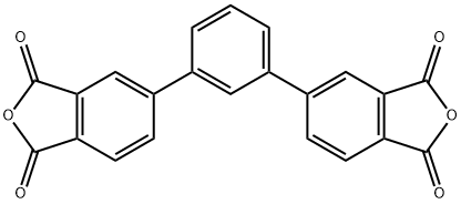 5-[3-(1,3-dioxo-2-benzofuran-5-yl)phenyl]-2-benzofuran-1,3-dione Struktur