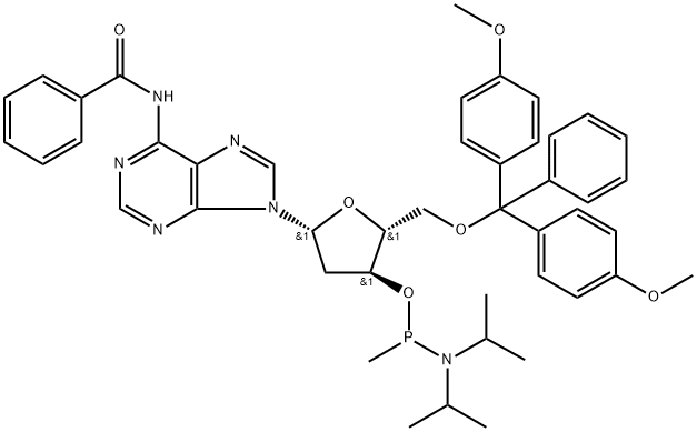 DA-ME PHOSPHONAMIDITE Struktur