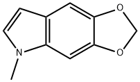 5H-1,3-Dioxolo[4,5-f]indole, 5-methyl- Struktur