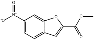 methyl 6-nitrobenzofuran-2-carboxylate Struktur