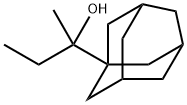 Tricyclo[3.3.1.13,7]decane-1-methanol, α-ethyl-α-methyl- Struktur