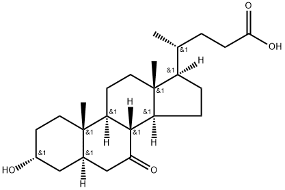 7-羰基-別鵝去氧膽酸, 1144012-08-7, 結(jié)構(gòu)式