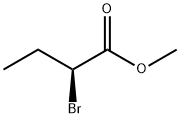 Butanoic acid, 2-bromo-, methyl ester, (2S)- Struktur