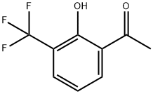 1-[2-Hydroxy-3-(trifluoromethyl)phenyl]ethan-1-one Struktur