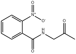 Benzamide, 2-nitro-N-(2-oxopropyl)- Struktur