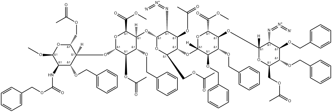 Fondaparinux intermediate Struktur