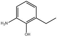 Phenol, 2-amino-6-ethyl- Struktur