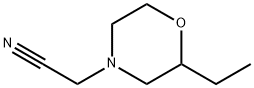 4-Morpholineacetonitrile,2-ethyl- Struktur