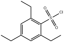 Benzenesulfonyl chloride, 2,4,6-triethyl- Struktur