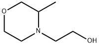 4-Morpholineethanol, 3-methyl- Struktur