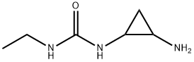 Urea, N-(2-aminocyclopropyl)-N'-ethyl- Struktur