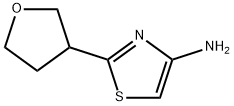 4-Amino-2-(tetrahyfuran-3-yl)thiazole Struktur