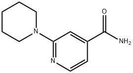 2-(Piperidin-1-yl)isonicotinamide Struktur