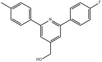 JR-9140, (2-(4-Fluorophenyl)-6-p-tolylpyridin-4-yl)methanol, 97% Struktur