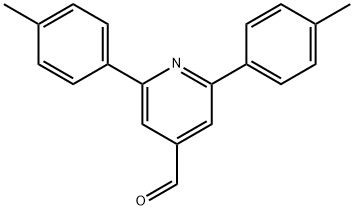 JR-9168, 2,6-Dip-tolylpyridine-4-carbaldehyde, 97% Struktur