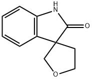 4,5-Dihydro-2H-spiro[furan-3,3'-indolin]-2'-one Struktur