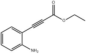 2-Propynoic acid, 3-(2-aminophenyl)-, ethyl ester Struktur