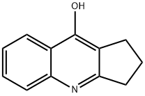 1H-Cyclopenta[b]quinolin-9-ol, 2,3-dihydro- Struktur