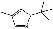 1-tert-butyl-4-methyl-1H-pyrazole 結(jié)構(gòu)式