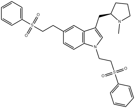 Eletriptan Impurity 2 Struktur