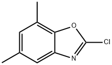 Benzoxazole, 2-chloro-5,7-dimethyl- Struktur