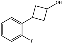 Cyclobutanol, 3-(2-fluorophenyl)- Struktur